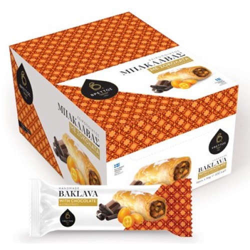 Baklava with Orange and Chokolate-500x500