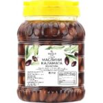 Sanus Kalamata olives pitted 1kg-500x500
