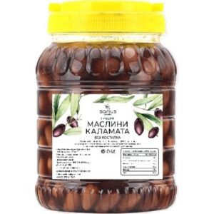 Sanus Kalamata olives pitted 1kg-500x500