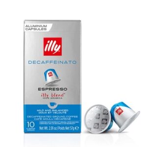 Кафе капсули Illy Nespresso Decaffeinato – 10 бр - Image 1